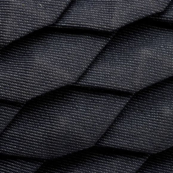 Chanel Pleated Denim Turtle Flap Bag - Picture 13 of 13